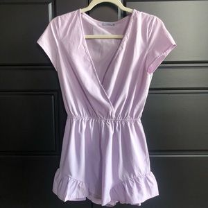 Purple Romper